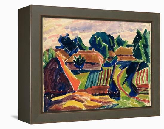 Landscape, 1908-12-Alexej Von Jawlensky-Framed Premier Image Canvas