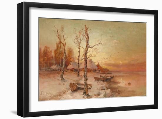 Landscape, 1912-Juli Julievich Klever-Framed Giclee Print