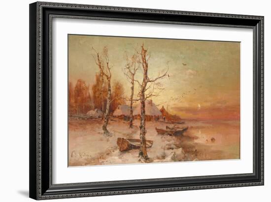 Landscape, 1912-Juli Julievich Klever-Framed Giclee Print