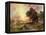 Landscape, 1920-Thomas Moran-Framed Premier Image Canvas