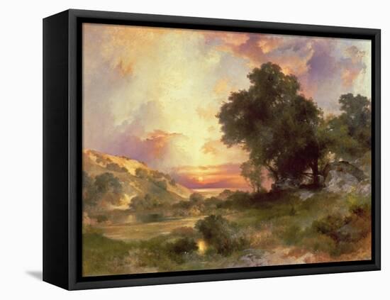 Landscape, 1920-Thomas Moran-Framed Premier Image Canvas