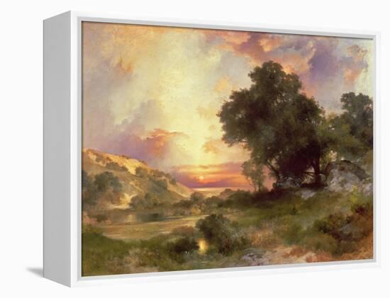 Landscape, 1920-Thomas Moran-Framed Premier Image Canvas