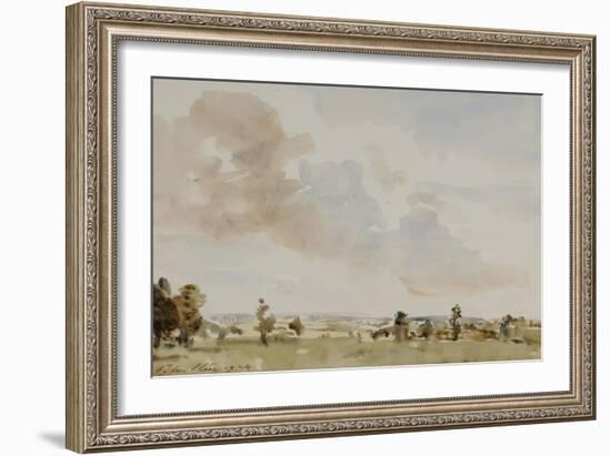 Landscape, 1924-Philip Wilson Steer-Framed Giclee Print