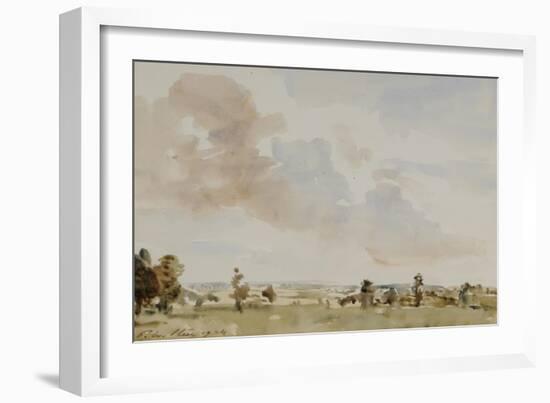 Landscape, 1924-Philip Wilson Steer-Framed Giclee Print