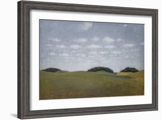 Landscape a Lejre, 1905-Vilhelm Hammershoi-Framed Giclee Print