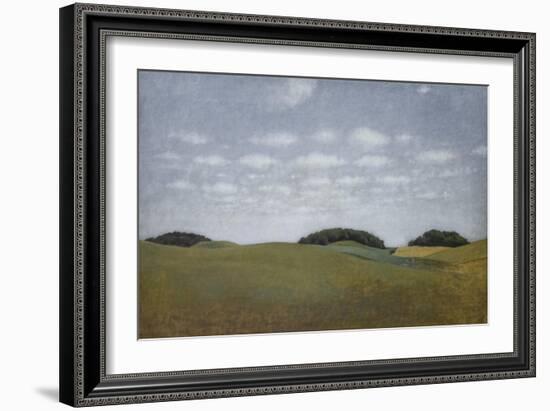 Landscape a Lejre, 1905-Vilhelm Hammershoi-Framed Giclee Print