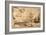 Landscape: a Riderless Horse Pursued by a Serpent-Titian (Tiziano Vecelli)-Framed Giclee Print