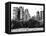 Landscape, a Summer in Central Park, Lifestyle, Manhattan, NYC, Black and White Photography-Philippe Hugonnard-Framed Premier Image Canvas