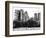 Landscape, a Summer in Central Park, Lifestyle, Manhattan, NYC, Black and White Photography-Philippe Hugonnard-Framed Photographic Print