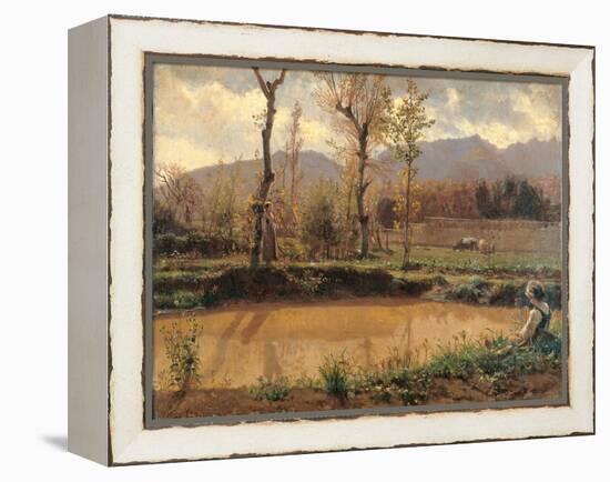 Landscape After the Rain-Filippo Palizzi-Framed Premier Image Canvas