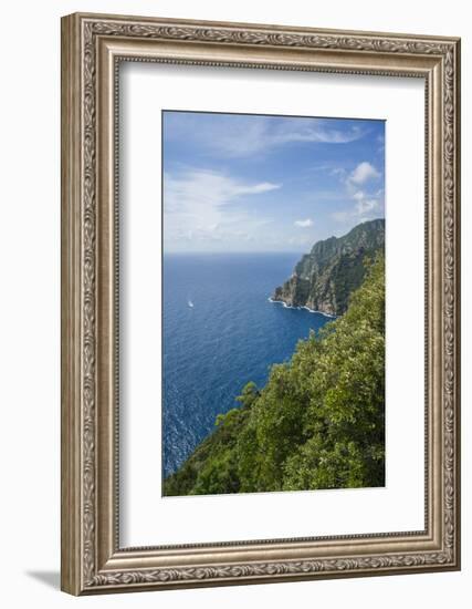 Landscape along the Trail to San Fruttuoso-Guido Cozzi-Framed Photographic Print