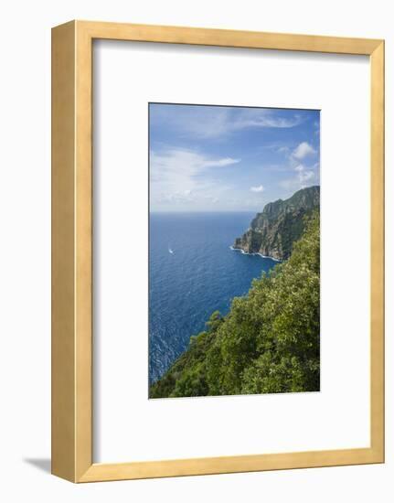 Landscape along the Trail to San Fruttuoso-Guido Cozzi-Framed Photographic Print