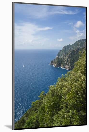 Landscape along the Trail to San Fruttuoso-Guido Cozzi-Mounted Photographic Print