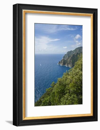 Landscape along the Trail to San Fruttuoso-Guido Cozzi-Framed Photographic Print