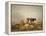 Landscape and Cattle, C1823-1902-Thomas Sidney Cooper-Framed Premier Image Canvas