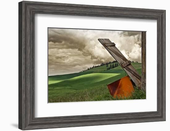 Landscape and Door-David Winston-Framed Giclee Print