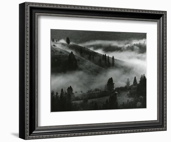 Landscape and Fog, 1971-Brett Weston-Framed Photographic Print