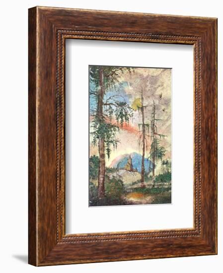 Landscape and Small Church-Albrecht Altdorfer-Framed Collectable Print