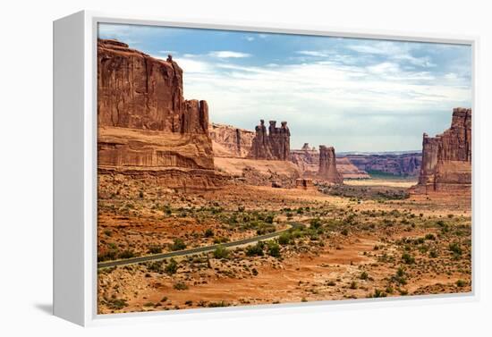 Landscape - Arches National Park - Utah - United States-Philippe Hugonnard-Framed Premier Image Canvas