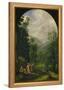 Landscape around Berchtesgaden, 1817-Ferdinand Olivier-Framed Premier Image Canvas
