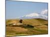 Landscape around Enna with Mount Etna in the Background, Enna, Sicily, Italy, Europe-Levy Yadid-Mounted Photographic Print