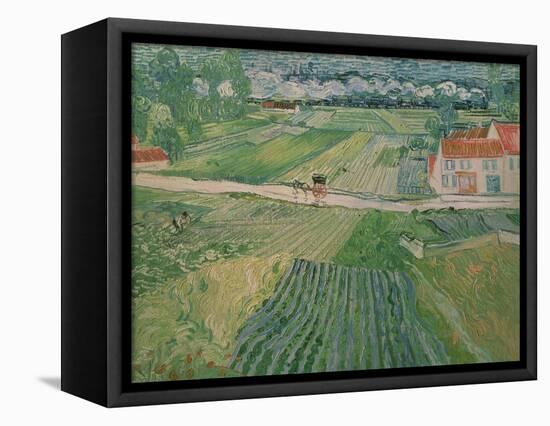 Landscape at Auvers after the Rain, c.1890-Vincent van Gogh-Framed Premier Image Canvas