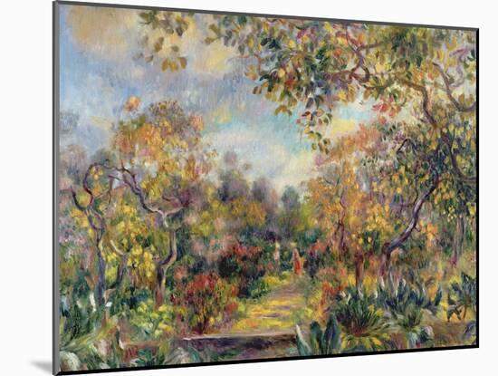 Landscape at Beaulieu, c.1893-Pierre-Auguste Renoir-Mounted Giclee Print