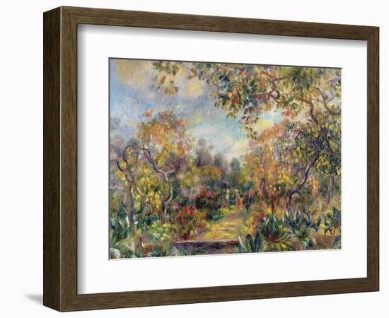 Landscape at Beaulieu, c.1893-Pierre-Auguste Renoir-Framed Giclee Print