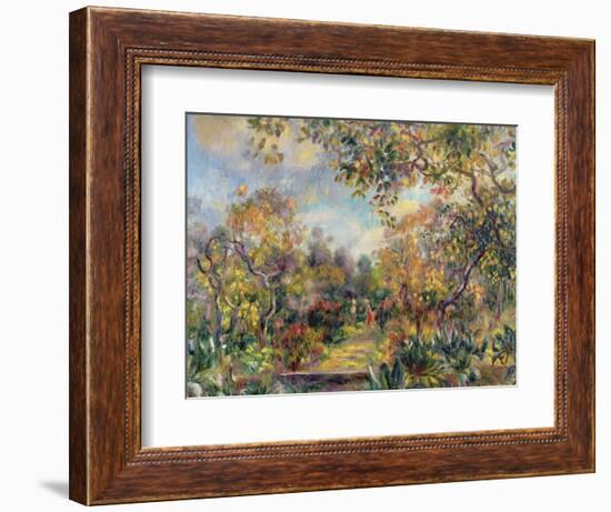 Landscape at Beaulieu, c.1893-Pierre-Auguste Renoir-Framed Giclee Print