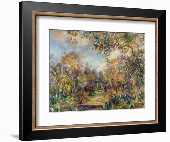 Landscape at Beaulieu, c.1893-Pierre-Auguste Renoir-Framed Giclee Print