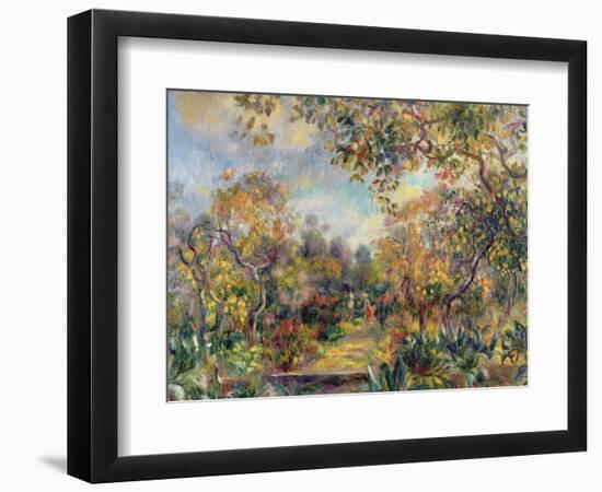 Landscape at Beaulieu, c.1893-Pierre-Auguste Renoir-Framed Giclee Print