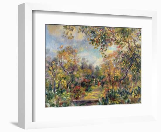 Landscape at Beaulieu, c.1893-Pierre-Auguste Renoir-Framed Giclee Print