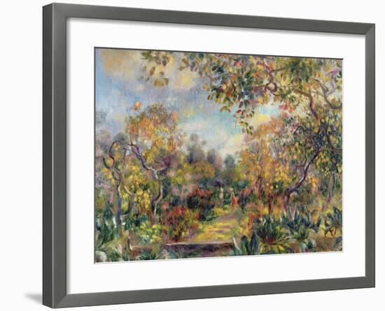 Landscape at Beaulieu, c.1893-Pierre-Auguste Renoir-Framed Giclee Print