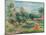 Landscape at Cagnes, C. 1907-1908-Pierre-Auguste Renoir-Mounted Giclee Print