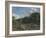 Landscape at Chailly, 1865-Jean Frederic Bazille-Framed Giclee Print