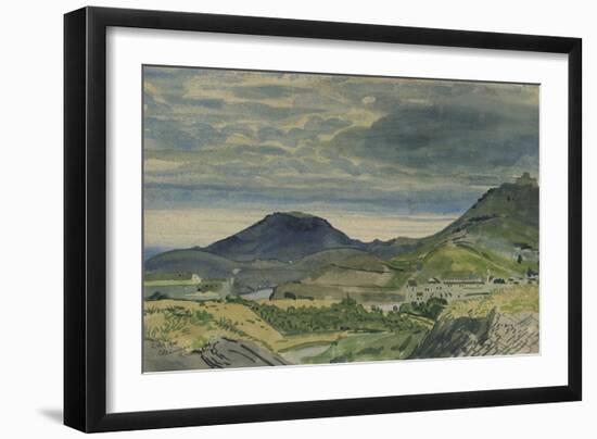 Landscape at Collioure-Derwent Lees-Framed Premium Giclee Print