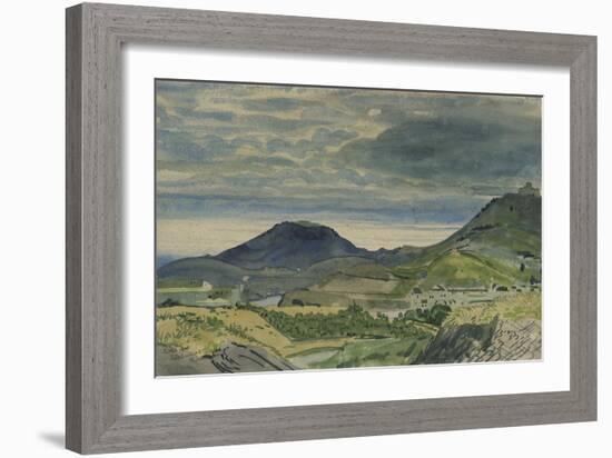 Landscape at Collioure-Derwent Lees-Framed Giclee Print