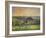 Landscape at Eragny: Church and Farm, 1895-Camille Pissarro-Framed Giclee Print