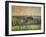 Landscape at Eragny: Church and Farm, 1895-Camille Pissarro-Framed Giclee Print