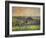 Landscape at Eragny: Church and Farm, 1895-Camille Pissarro-Framed Giclee Print