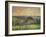 Landscape at Eragny: Church and Farm, 1895-Camille Pissarro-Framed Giclee Print