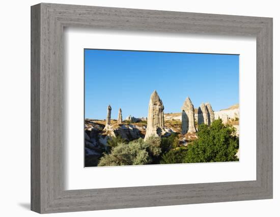 Landscape at Goreme, Goreme, Cappadocia, Anatolia, Turkey-Christian Kober-Framed Photographic Print