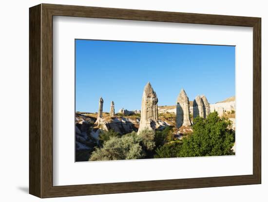 Landscape at Goreme, Goreme, Cappadocia, Anatolia, Turkey-Christian Kober-Framed Photographic Print