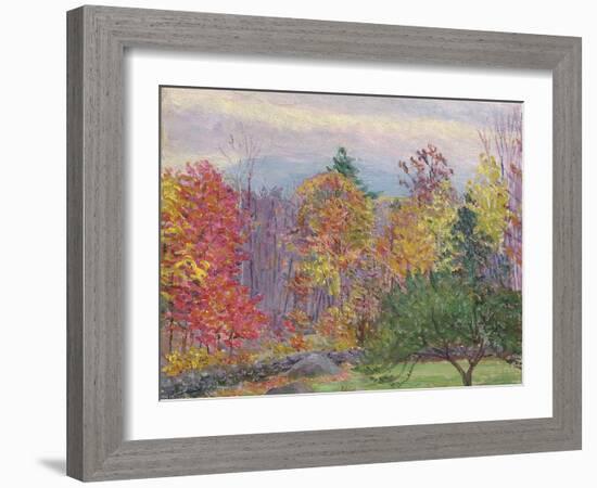 Landscape at Hancock, New Hampshire, October 1923-Perry-Framed Giclee Print