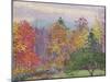 Landscape at Hancock, New Hampshire, October 1923-Perry-Mounted Giclee Print