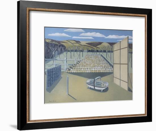 Landscape at Iden-Paul Nash-Framed Giclee Print