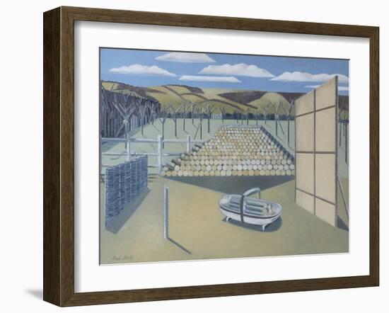 Landscape at Iden-Paul Nash-Framed Giclee Print