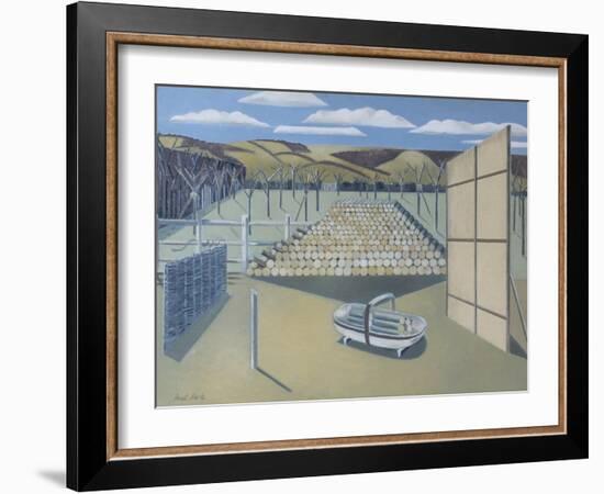 Landscape at Iden-Paul Nash-Framed Giclee Print