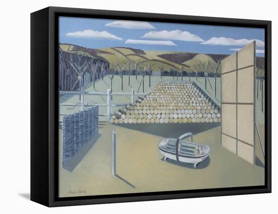 Landscape at Iden-Paul Nash-Framed Premier Image Canvas