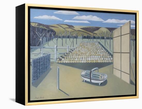 Landscape at Iden-Paul Nash-Framed Premier Image Canvas